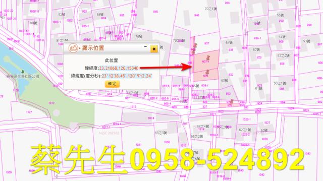 台南將軍法拍建地-2